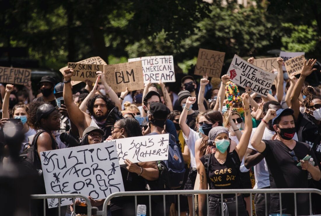 people protesting